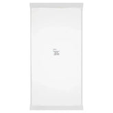 Poppies 25 Paper Tablecovers White 90cm  Adomoo